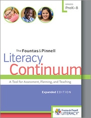 Fountas & Pinnell Literacy Continuum